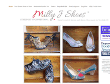 Tablet Screenshot of millyjshoes.co.uk
